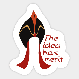 Jafar - Villains Quotes Sticker